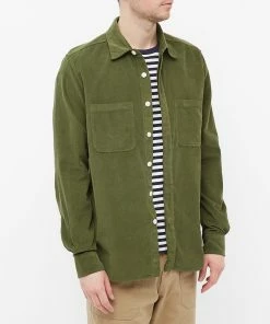 Albam Cord Overshirt -Outlet Sweaters Store 01 02 2022 JA ALM510008122 063 7 1