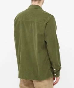 Albam Cord Overshirt -Outlet Sweaters Store 01 02 2022 JA ALM510008122 063 8 1