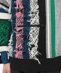 Sacai Rug Jacquard Pullover Knit -Outlet Sweaters Store 01 03 2022 JD 22 02749M 926 10 1
