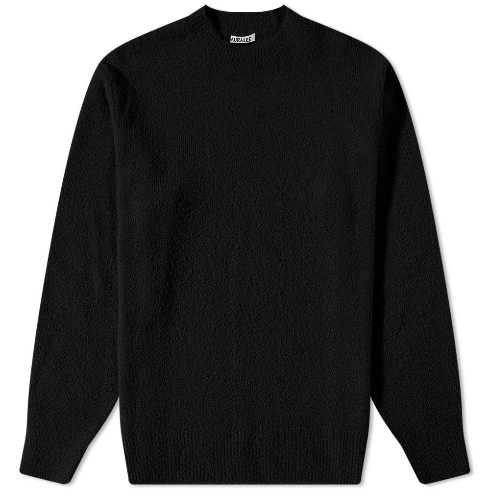 Auralee Cotton Linen Crew Knit 1 Auralee Cotton Linen Crew Knit