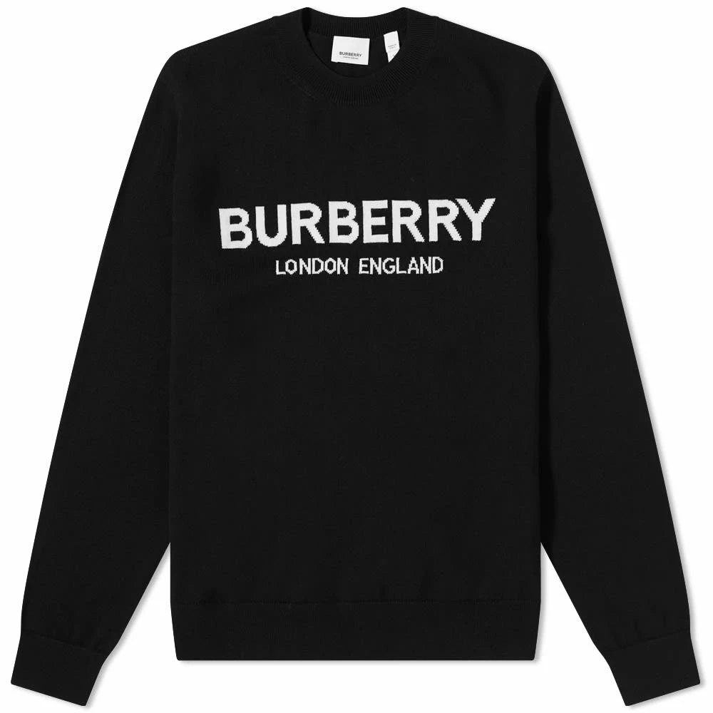 Burberry Fennel Logo Crew Knit 1 Burberry Fennel Logo Crew Knit