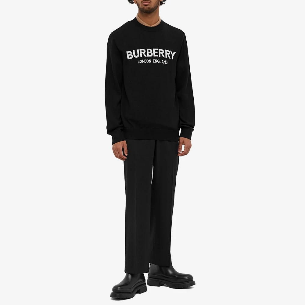 Burberry Fennel Logo Crew Knit 4 Burberry Fennel Logo Crew Knit - Image 4