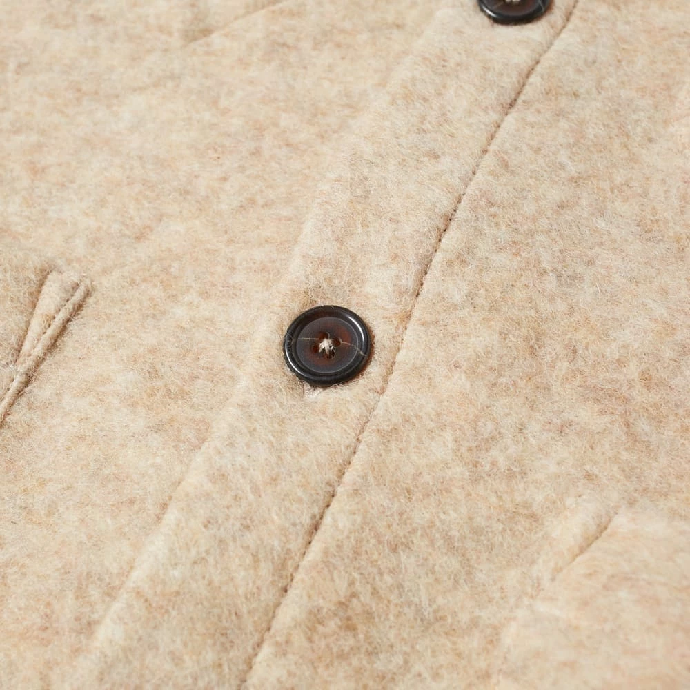 Universal Works Wool Fleece Cardigan 2 Universal Works Wool Fleece Cardigan - Image 2