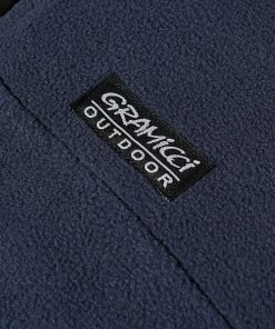 Gramicci Quarter Zip Fleece -Outlet Sweaters Store 01 11 2022 EC G2FU J040 NAV 3 1