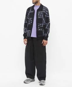 Obey Dryden Cardigan 8 Obey Dryden Cardigan -Outlet Sweaters Store 01 11 2022 LL 151010027BKM m4 1