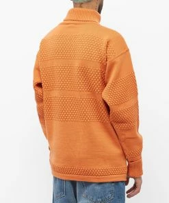 S.N.S. Herning Fisherman Roll Neck Knit -Outlet Sweaters Store 01 11 2022 LL 175 00H U8222 3 1