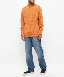 S.N.S. Herning Fisherman Roll Neck Knit -Outlet Sweaters Store 01 11 2022 LL 175 00H U8222 m4 1