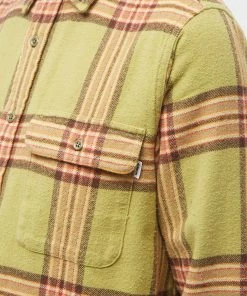 Adsum Classic Plaid Shirt -Outlet Sweaters Store 01 11 2022 NS ADSM CLSCSHRT OLV 10 1
