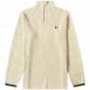 Fred Perry Authentic Fred Perry Textured Funnel Neck Jumper