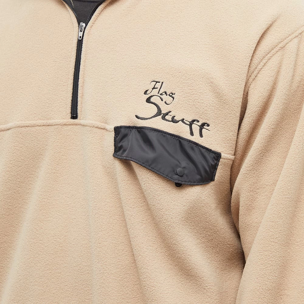 Flagstuff Popover Back Print Fleece Jacket 5 Flagstuff Popover Back Print Fleece Jacket - Image 5