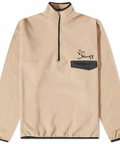 Flagstuff Popover Back Print Fleece Jacket