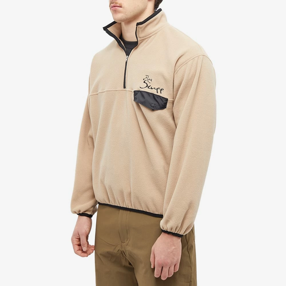 Flagstuff Popover Back Print Fleece Jacket 2 Flagstuff Popover Back Print Fleece Jacket - Image 2