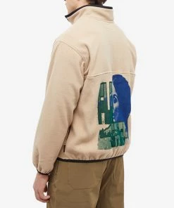 Flagstuff Popover Back Print Fleece Jacket 7 Flagstuff Popover Back Print Fleece Jacket -Outlet Sweaters Store 01 12 2022 JC 22AW FS 06 BG 8 1