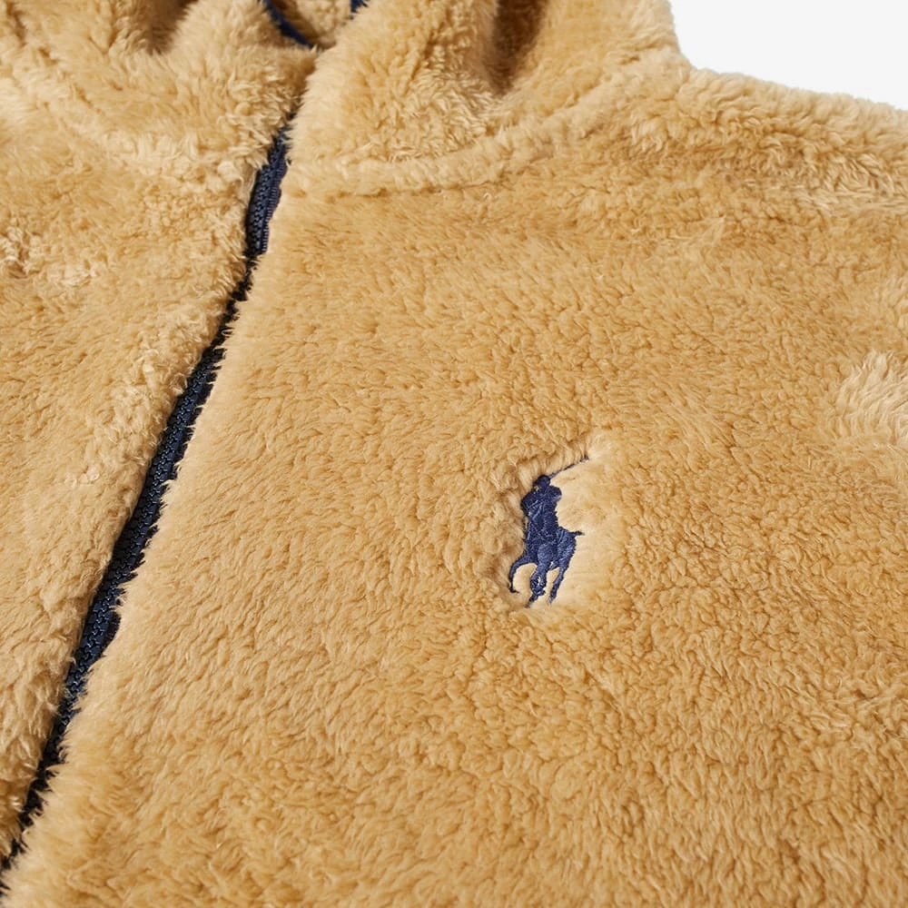 Polo Ralph Lauren Zip Hooded Sherpa Fleece 3 Polo Ralph Lauren Zip Hooded Sherpa Fleece - Image 3