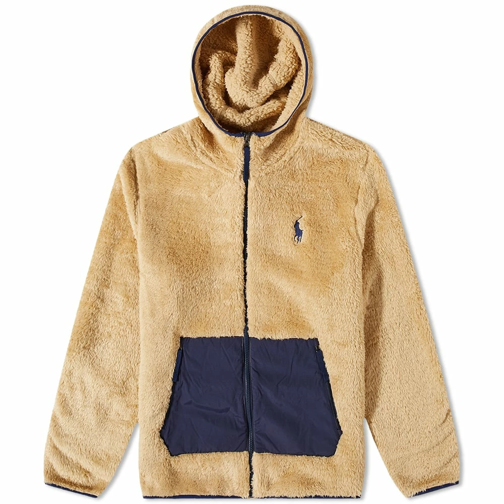 Polo Ralph Lauren Zip Hooded Sherpa Fleece 1 Polo Ralph Lauren Zip Hooded Sherpa Fleece