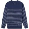 Albam Striped Crew Knit