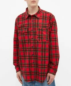 Engineered Garments Workaday Utility Shirt -Outlet Sweaters Store 02 11 2020 jm 20F2WDA001 WF050 4 1