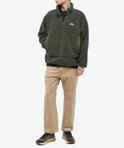 Neighborhood Fleece Jacket 8 Neighborhood Fleece Jacket -Outlet Sweaters Store 02 11 2022 NS 222SZNH JKM06 OLV m9 1