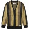 Wacko Maria Striped Mohair Cardigan