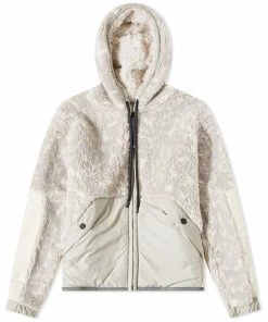 Moncler Grenoble Zip Camo Hooded Fleece