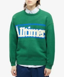 Alltimers Broadway Logo Crew Knit -Outlet Sweaters Store 02 12 22 RL 22FA01AP0303 FOR 7 1