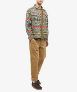 RRL Brown Bear Multi Check Overshirt -Outlet Sweaters Store 03 01 2023 JD 782871198001 m9 1