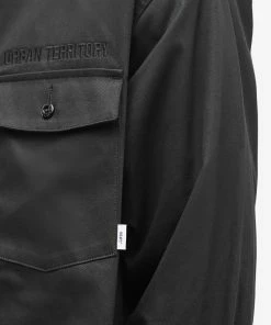 WTAPS Buds Shirt -Outlet Sweaters Store 03 05 2022 JC 221BRDT SHM02 BK 10 1