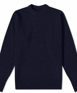Anonymous Ism Randome Knit Mock Neck Knit