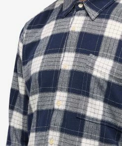 Foret Dale Check Shirt -Outlet Sweaters Store 03 10 2022 aj f846 nv 10