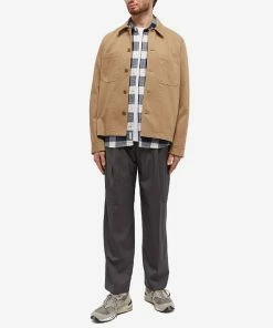 Foret Dale Check Shirt -Outlet Sweaters Store 03 10 2022 aj f846 nv m9