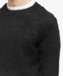 Comme Des Garçons Homme Plus Mohair Crew Knit -Outlet Sweaters Store 03 10 2022 jb pj n005 1 5