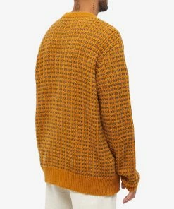Universal Works Patterned Crew Knit -Outlet Sweaters Store 03 10 2022 jd 27409 cmn 8