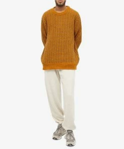 Universal Works Patterned Crew Knit -Outlet Sweaters Store 03 10 2022 jd 27409 cmn m9