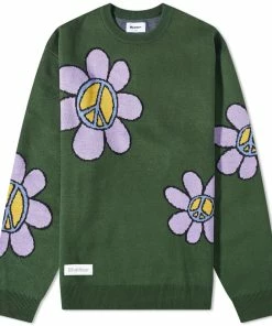Butter Goods Flowers Crew Knit