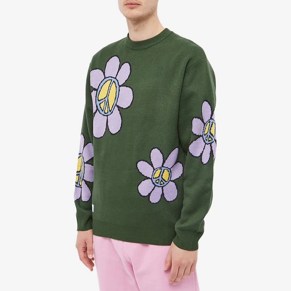 Butter Goods Flowers Crew Knit 2 Butter Goods Flowers Crew Knit - Image 2