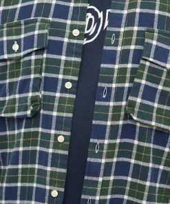 Foret Alaska Check Shirt -Outlet Sweaters Store 03 10 2022 ml f619 nv 10