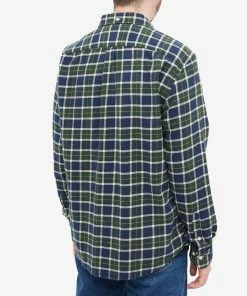 Foret Alaska Check Shirt -Outlet Sweaters Store 03 10 2022 ml f619 nv 8