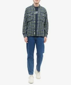 Foret Alaska Check Shirt -Outlet Sweaters Store 03 10 2022 ml f619 nv m9