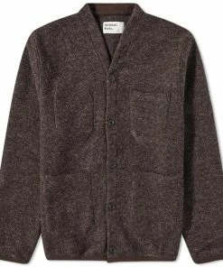 Universal Works Wool Fleece Cardigan