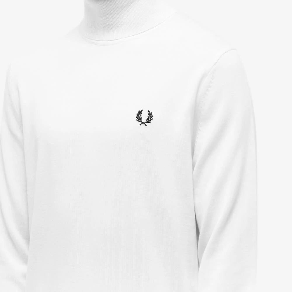 Fred Perry Authentic Fred Perry Roll Neck Jumper 5 Fred Perry Authentic Fred Perry Roll Neck Jumper - Image 5
