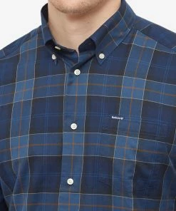 Barbour Wetheram Tailored Shirt -Outlet Sweaters Store 03 11 2022 JD MSH4982TN54 10 1