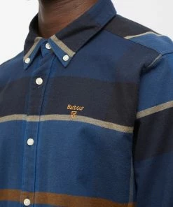 Barbour Iceloch Tailored Shirt -Outlet Sweaters Store 03 11 2022 JD MSH4994TN54 10 1