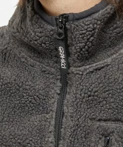 Gramicci Sherpa Fleece Jacket -Outlet Sweaters Store 03 11 2022 NS G2FU J045 CHA 10 1