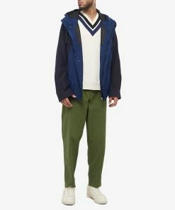 Fred Perry Authentic Fred Perry Striped V-Neck Jumper -Outlet Sweaters Store 03 11 2022 NS k4536 560 m9 1