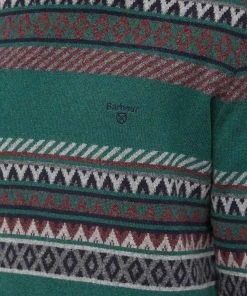 Barbour Winterborne Fairisle Crew Knit 9 Barbour Winterborne Fairisle Crew Knit -Outlet Sweaters Store 03 11 2022 SI MKN1425GN91 10 1