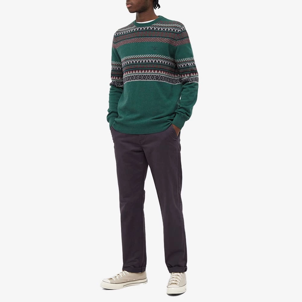 Barbour Winterborne Fairisle Crew Knit 4 Barbour Winterborne Fairisle Crew Knit - Image 4