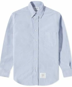 Thom Browne Grosgrain Placket Oxford Shirt