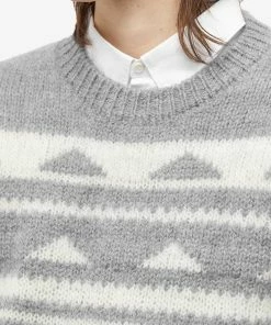 NN07 Aslak Geometric Pattern Crew Knit -Outlet Sweaters Store 04 01 2023 aj 2286540680 900 10