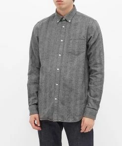 Barbour Junction Shirt - White Label -Outlet Sweaters Store 04 09 2020 MSH4769GY52 4 1