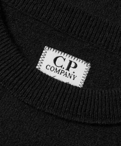 C.P. Company Undersixteen Wool Cashmere Crew Knit 5 C.P. Company Undersixteen Wool Cashmere Crew Knit -Outlet Sweaters Store 04 10 2022 ml 13ckkn051 005144a 999 3